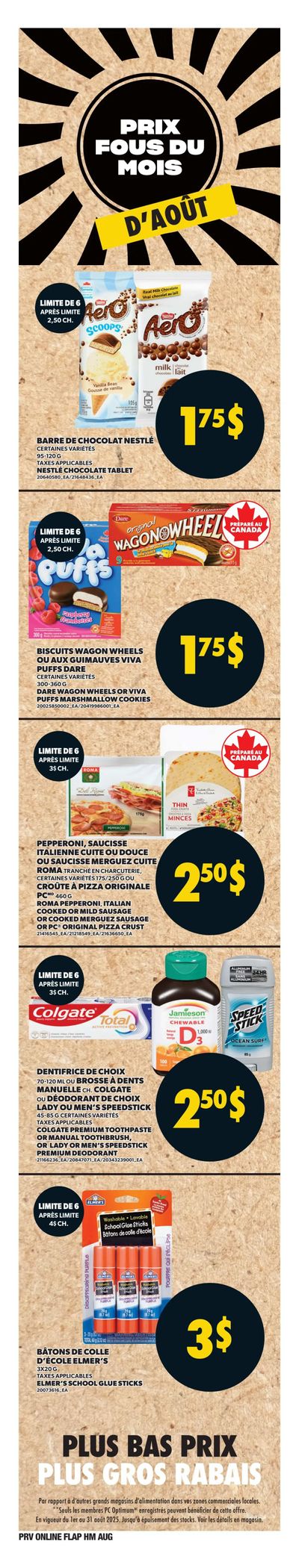 Provigo Flyer August 21 to 27