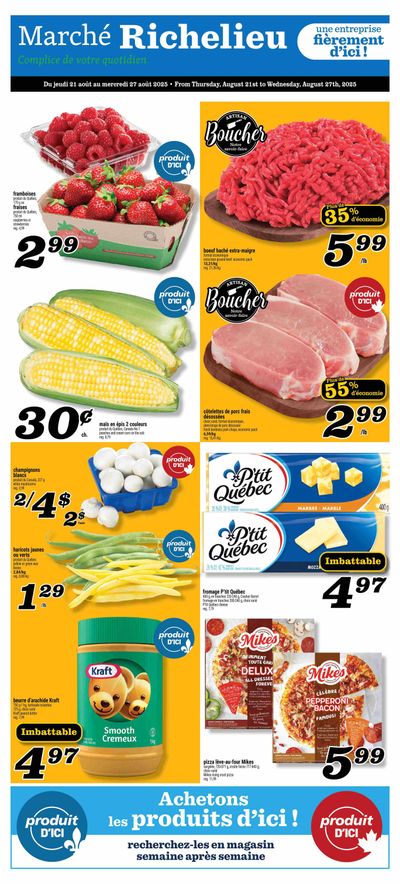 Marche Richelieu Flyer August 21 to 27