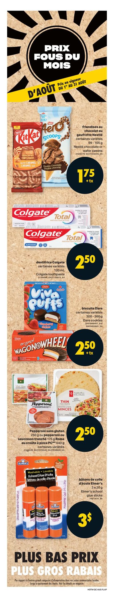 L'inter Marche Flyer August 21 to 27