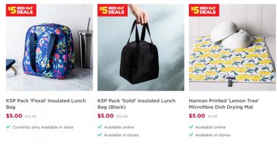 Kitchen Stuff Plus Canada $5 Red Hot Deals are Back + Back to School Sale up to 60% off