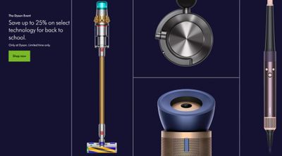 Dyson Canada Back to School Event Sale: Save 20% Off Select Products Using Promo code + 25% Off Air Purifiers