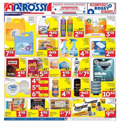 Rossy Flyer August 21 to 27