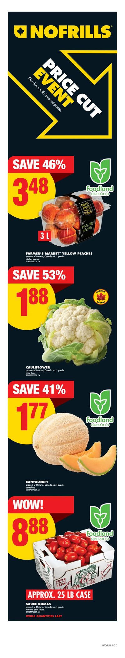 No Frills (GTA) Flyer August 21 to 27