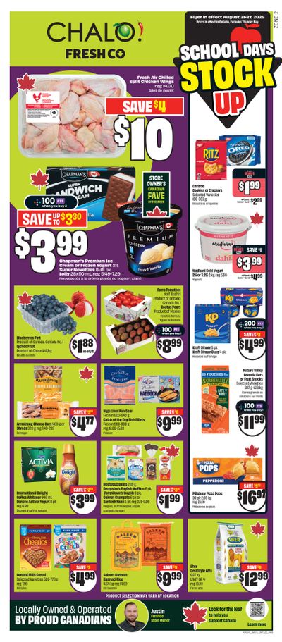 Chalo! FreshCo (ON) Flyer August 21 to 27