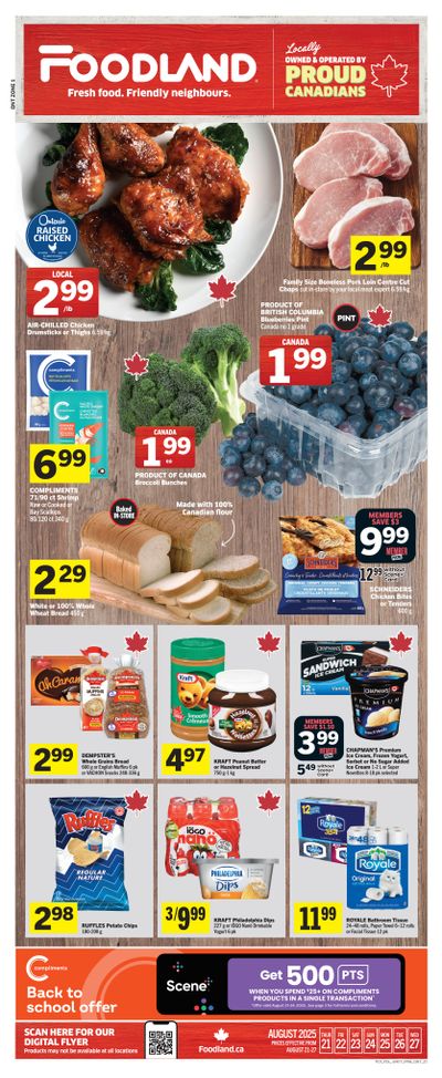 Foodland (ON) Flyer August 21 to 27