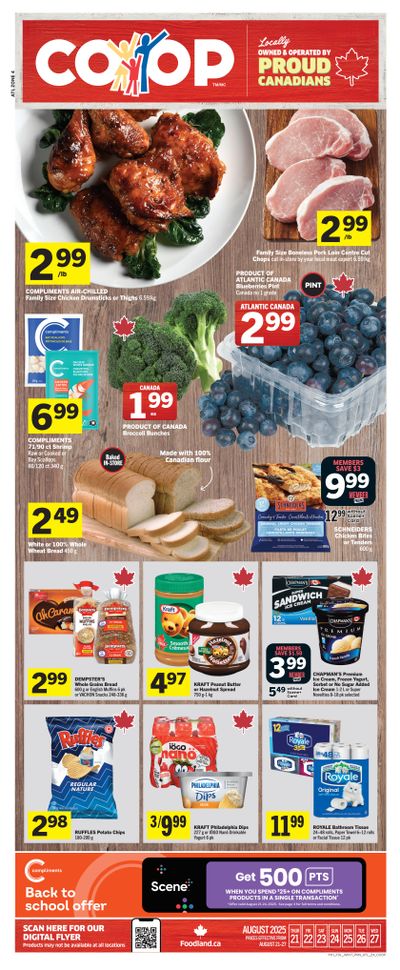 Foodland Co-op Flyer August 21 to 27