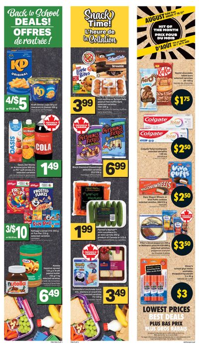 Freshmart (Atlantic) Flyer August 21 to 27