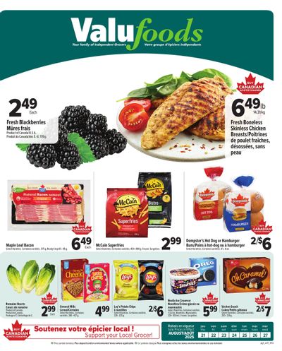 Valufoods Flyer August 21 to 27