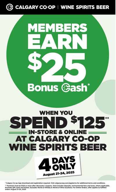 Calgary Co-op SWCB Flyer August 21 to 27