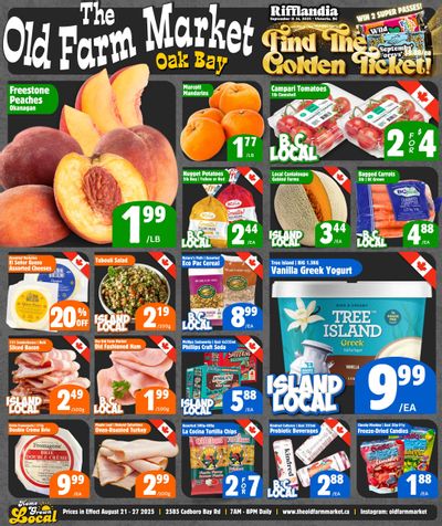 The Old Farm Market (Victoria) Flyer August 21 to 27