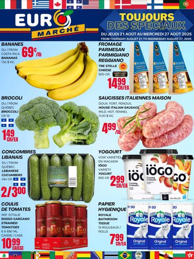 Euro Marche Flyer August 21 to 27