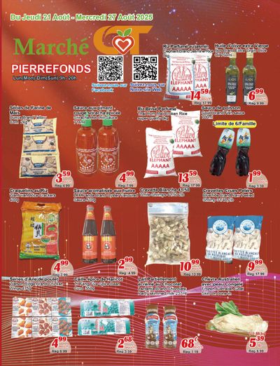 Marche C&T (Pierrefonds) Flyer August 21 to 27