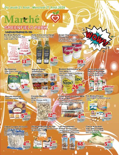 Marche C&T (Greenfield Park) Flyer August 21 to 27