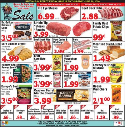 Sal's Grocery Flyer June 19 to 25