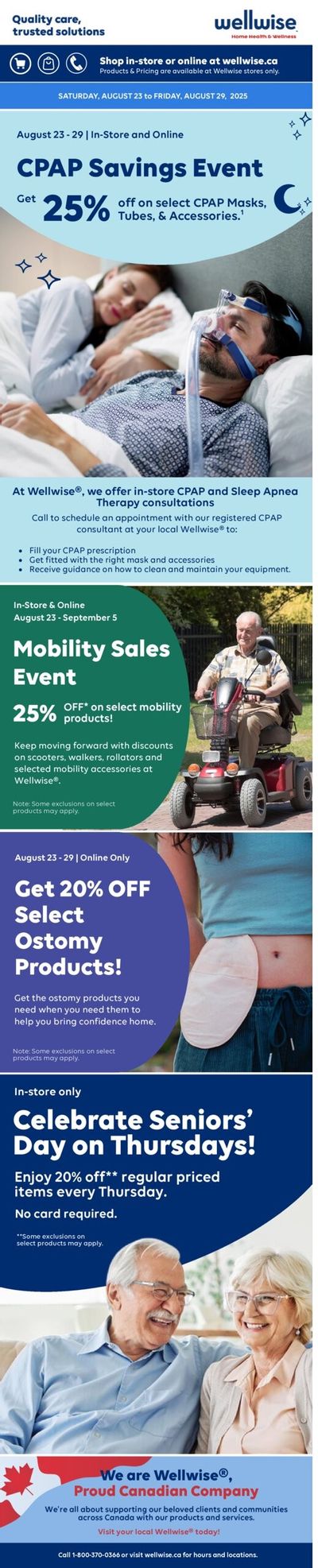 Wellwise By Shoppers Flyer August 23 to 29
