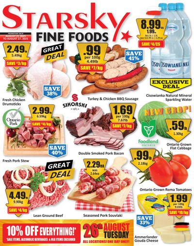 Starsky Foods Flyer August 21 to 27