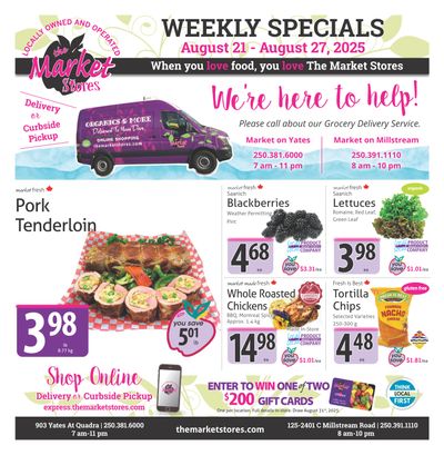 The Market Stores Flyer August 21 to 27