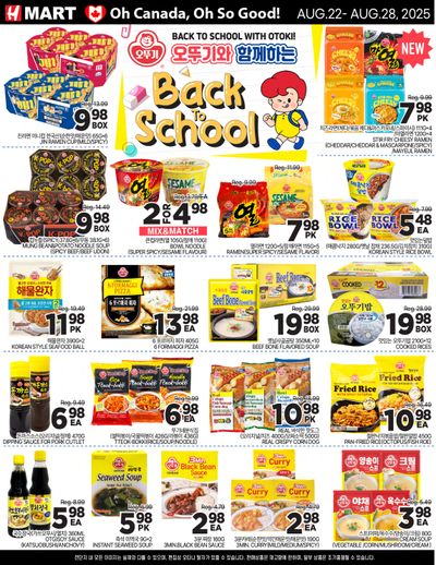 H Mart (ON) Flyer August 22 to 28
