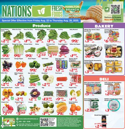 Nations Fresh Foods (Hamilton) Flyer August 22 to 28