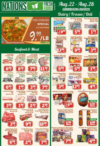 Nations Fresh Foods (Mississauga) Flyer August 22 to 28