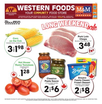 Western Foods Flyer August 22 to 28