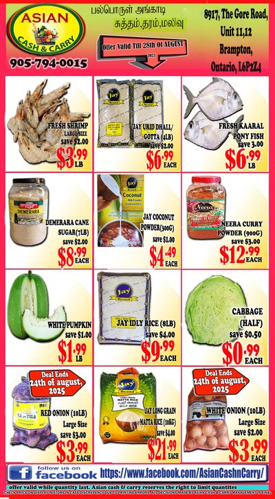 Asian Cash & Carry Flyer August 22 to 28