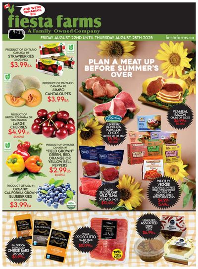 Fiesta Farms Flyer August 22 to 28