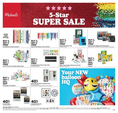 Michael's Flyer August 22 to 28