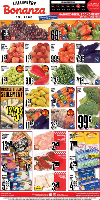 Bonanza Flyer August 27 to September 2