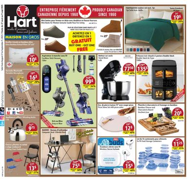 Hart Stores Flyer August 27 to September 9