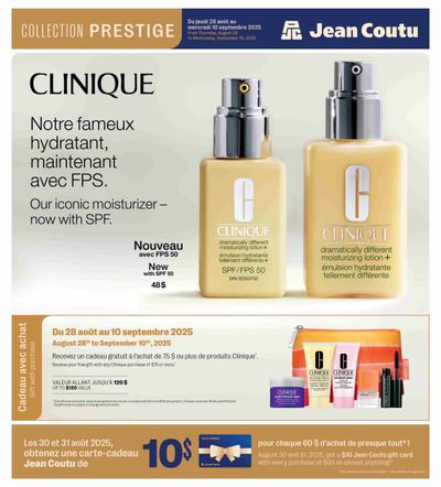 Jean Coutu Beauty Flyer August 28 to September 10