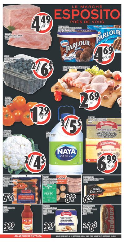 Esposito Flyer August 28 to September 3