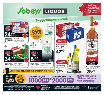 Sobeys (SK) SWCB Flyer August 28 to September 3