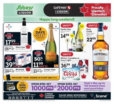Sobeys/Safeway (AB) SWCB Flyer August 28 to September 3