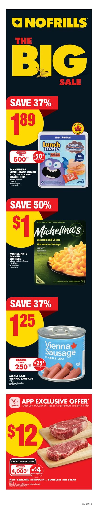 No Frills (Atlantic) Flyer August 28 to September 3