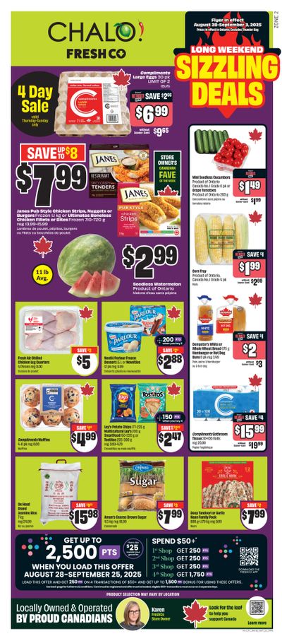 Chalo! FreshCo (ON) Flyer August 28 to September 3