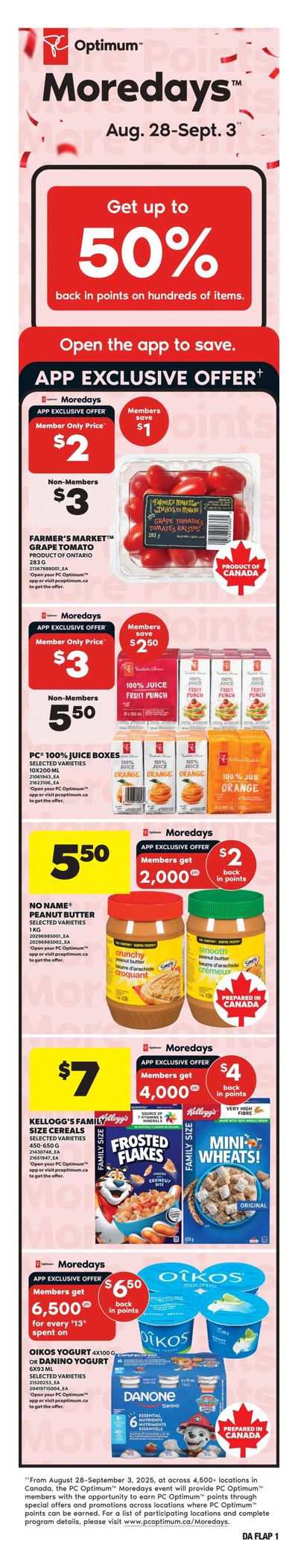 Dominion Flyer August 28 to September 3
