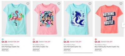 The Children’s Place & Gymboree Canada: Almost Everything up to 60% off + Extra 20% off with Promo Code + Clearance