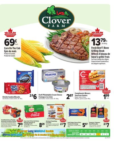 Clover Farm (Atlantic) Flyer August 28 to September 3
