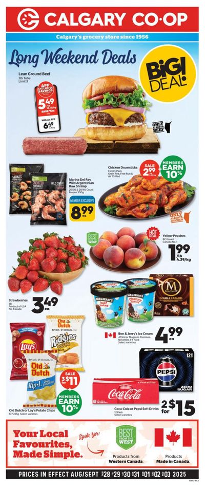 Calgary Co-op Flyer August 28 to September 3