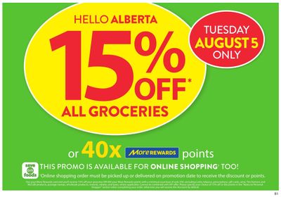 Save On Foods (AB) Flyer August 28 to September 3