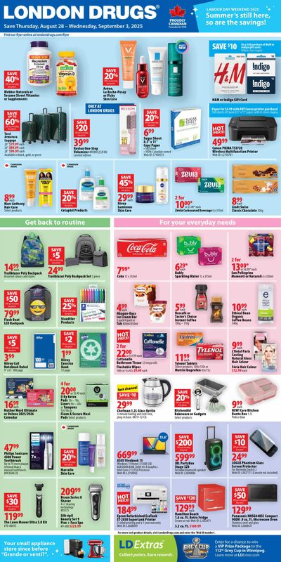 London Drugs Weekly Flyer August 28 to September 3
