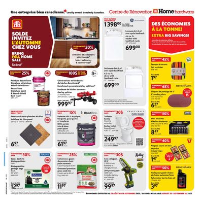 Home Hardware Building Centre (QC) Flyer August 28 to September 10