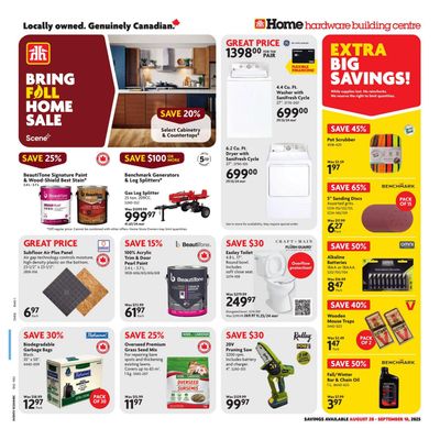 Home Hardware Building Centre (Atlantic) Flyer August 28 to September 10