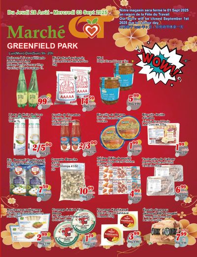 Marche C&T (Greenfield Park) Flyer August 28 to September 3