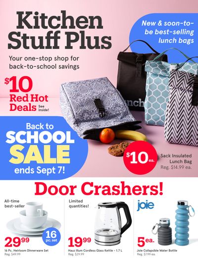 Kitchen Stuff Plus Flyer August 28 to September 7