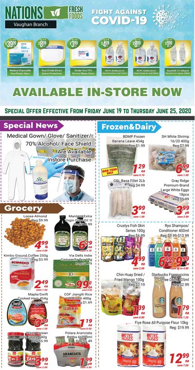 Nations Fresh Foods (Vaughan) Flyer June 19 to 25