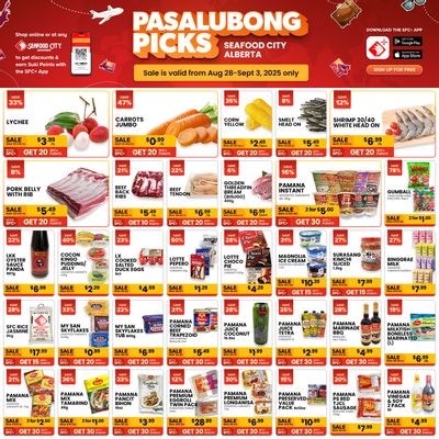 Seafood City Supermarket (West) Flyer August 28 to September 3