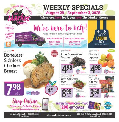 The Market Stores Flyer August 28 to September 3