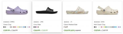 Crocs Canada: Labour Day Sale up to 50% off
